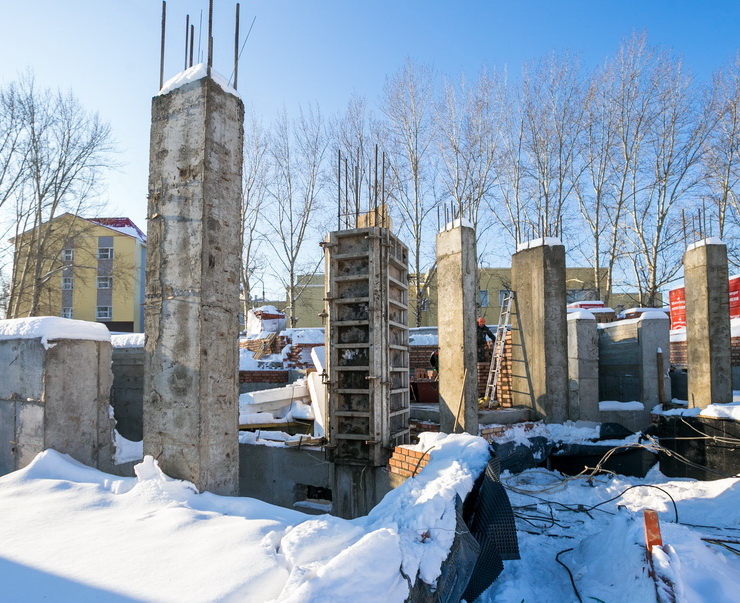 Первый дом в Академгородке